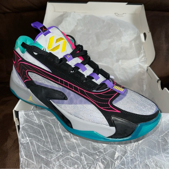 New Jordan Luka 2 Men's Size 13 "All Star" Grey basketball Shoes DX8733 007 - Picture 2 of 7